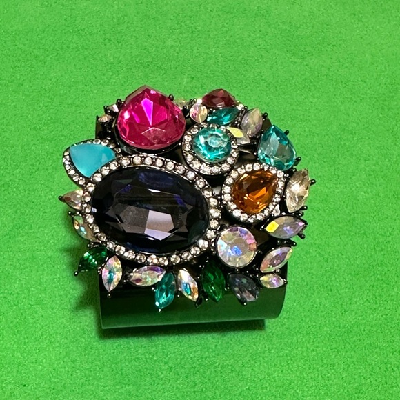 Erickson Beamon Rocks Statement Cuff Rhinestones - Picture 9 of 15